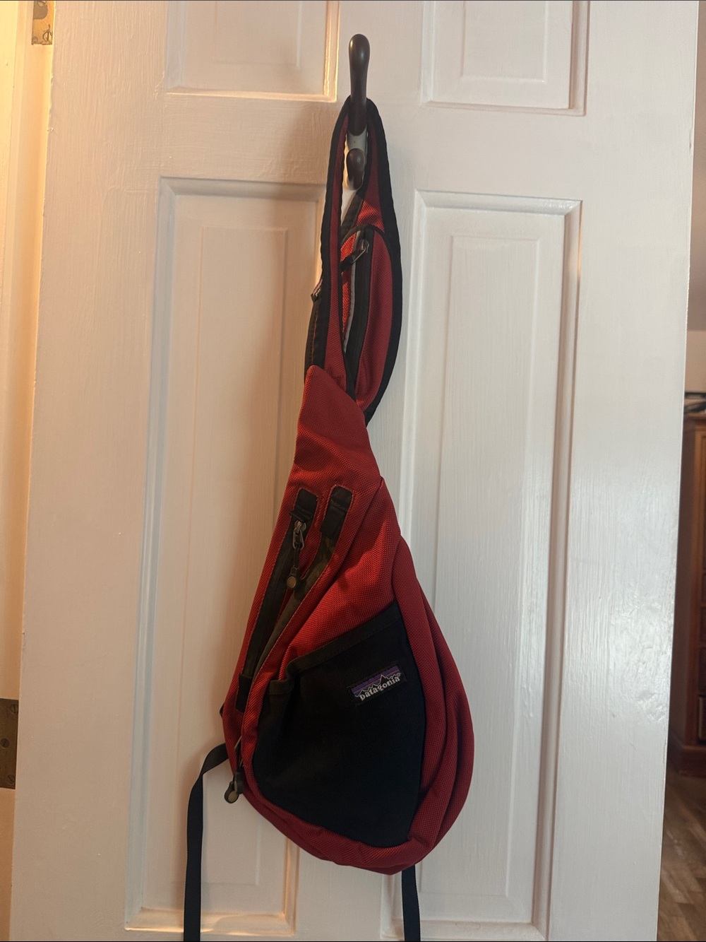 Patagonia Red and Black Sling Pack - Men's Belt Bag